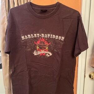 Harley-Davidson Dark Brown Graphic Tee